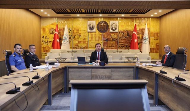 Erzincan’da "Okul Güvenliği" toplantısı gerçekleştirildi