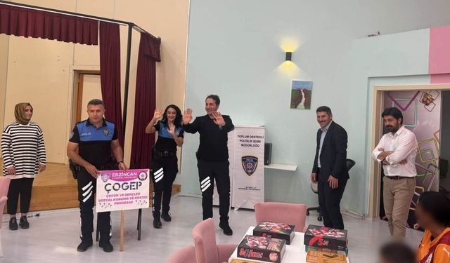 Erzincan’da Sevgi Evlerinde kalan çocuklara akıl ve zeka oyunları kursu