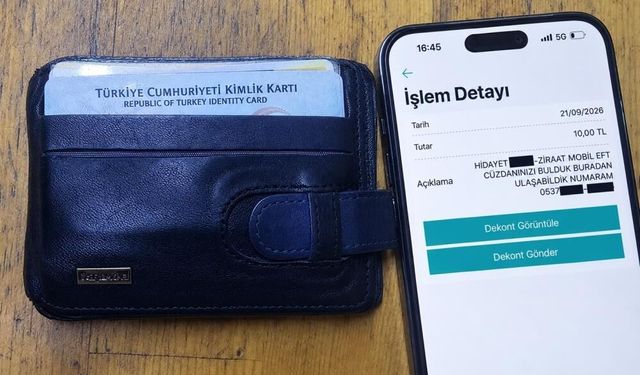 Cüzdan sahibine ulaşmak için 10 TL gönderdi: İşte ilginç yöntem