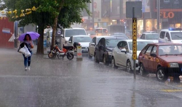 Erzincan ve Bayburt’ta sağanak yağış bekleniyor