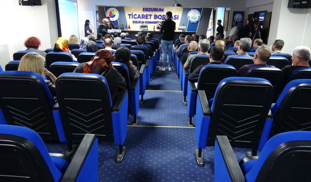 Erzurum'da coğrafi işaretler bilgilendirme semineri düzenlendi