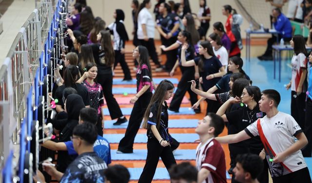 Erzincan'da Şehit Eren Bülbül Dart Türkiye Şampiyonası'nın 1. ayak müsabakaları yapıldı