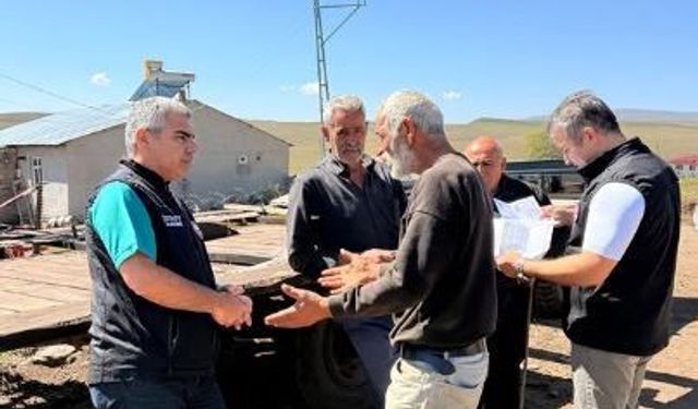 Ardahan'da üreticilere Arıcılık, hayvancılık ve ÇKS bilgilendirmesi