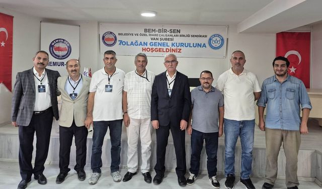 Bem-Bir-Sen Van Şube Başkanı Özsever Oldu