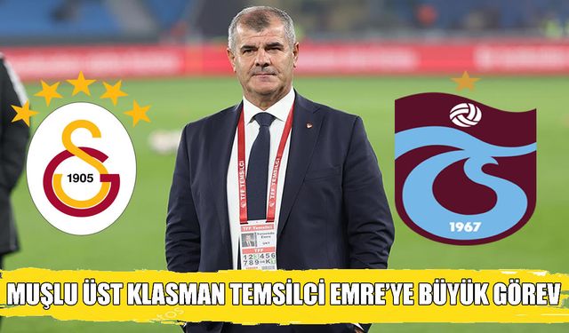 Ferzende Emre’ye dev derbide görev