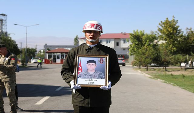 Şehit Ziyar Koparan için Iğdır’da tören düzenlendi