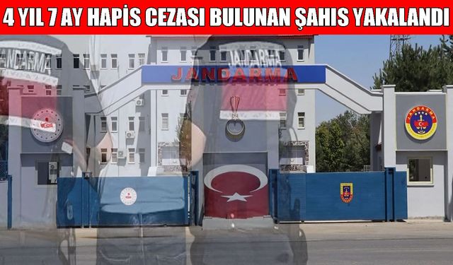 Muş’ta 4 yıl 7 ay kesinleşmiş hapis cezası bulunan şahıs yakalandı