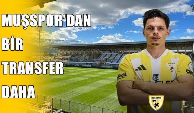 Muşspor’a genç takviye: Yusuf Ziya Gümüş kadroda