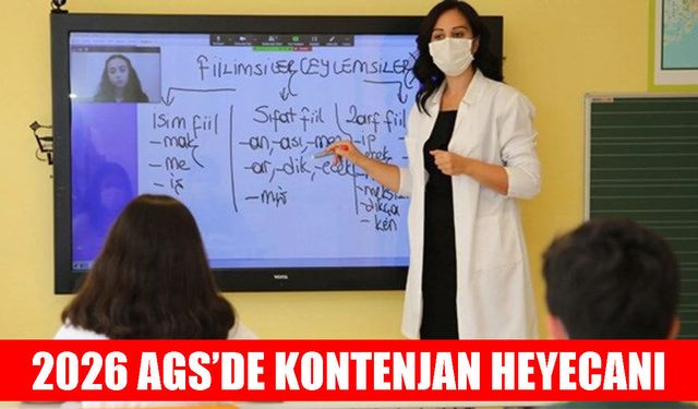 2026 AGS öğretmen ataması branş dağılımı ne zaman açıklanacak?