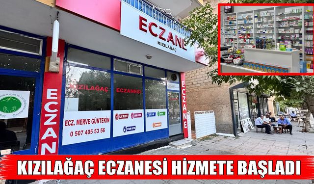 Muş Kızılağaç'ta bir ilk: Beldenin ilk eczanesi açıldı