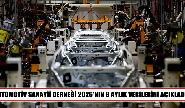 Otomotivde 8 aylık tablo belli oldu: üretim ve ihracat geriledi