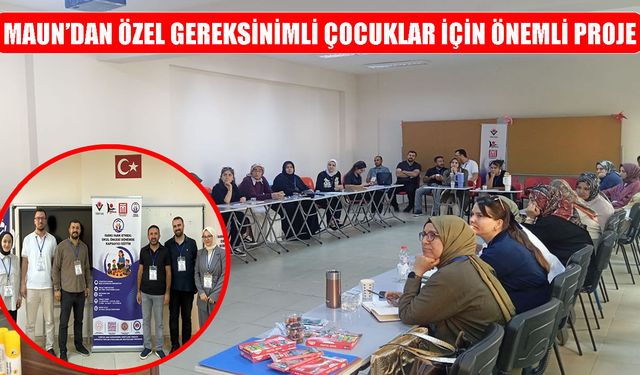 TÜBİTAK destekli kapsayıcı eğitim projesi Muş’ta tamamlandı