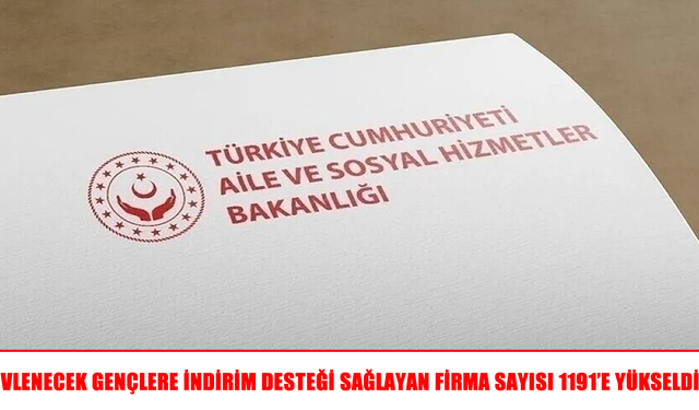 Evlenecek gençlere müjde: İndirim desteği sunan firma sayısı 1191 oldu