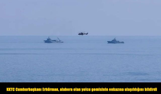 Girne açıklarında alabora olan yolcu gemisinin enkazı 550 metre derinlikte bulundu