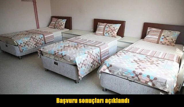 GSB yurt başvuru sonuçları duyuruldu