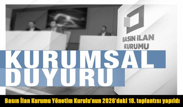 BİK Yönetim Kurulu 18. toplantısını yaptı: Basın sektörüne 900 bin lirayı aşan destek