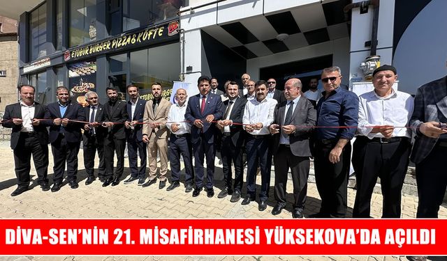 DİVA-SEN’den Yüksekova’ya yeni misafirhane
