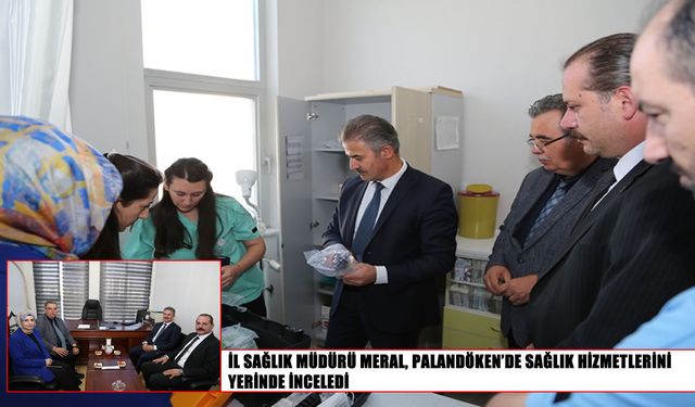 İl Sağlık Müdürü Meral, Palandöken’de sahaya indi