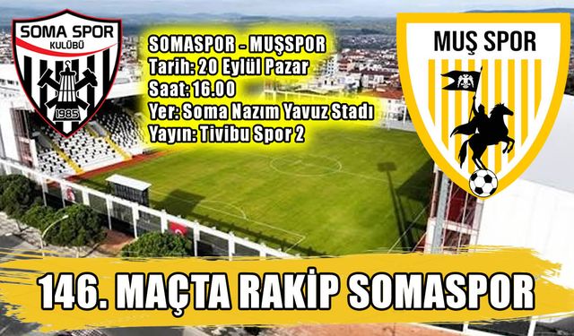 Muşspor, 146. profesyonel maçında Somaspor deplasmanında