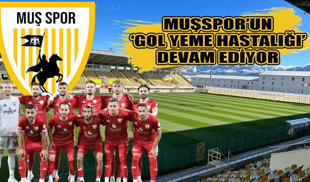 İlk 3 haftanın istatistiği: Muşspor’da savunma problemi sürüyor