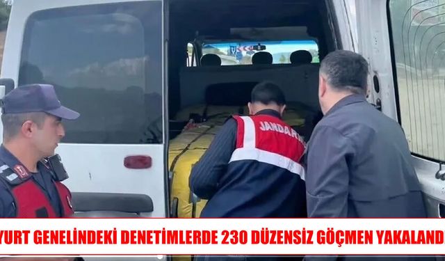 Düzensiz göçle mücadelede 81 ilde denetim
