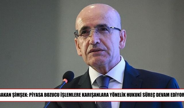 Bakan Şimşek’ten fon soruşturmasına ilişkin açıklama
