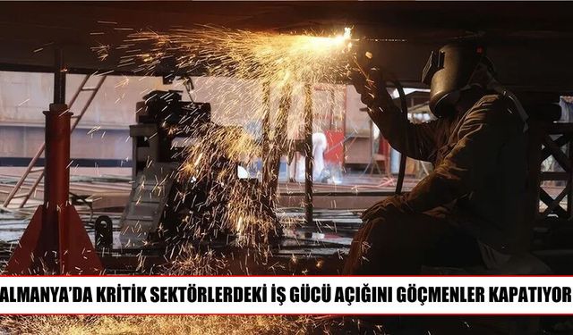 Almanya’da kritik sektörlerde göçmen çalışanların payı dikkat çekti