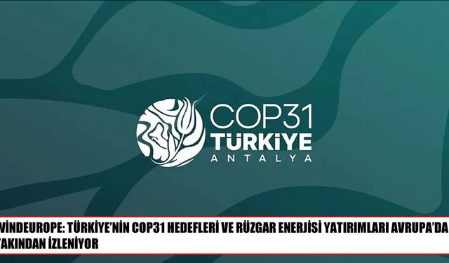 Türkiye’nin rüzgar enerjisi yatırımları Avrupa’da yakından takip ediliyor