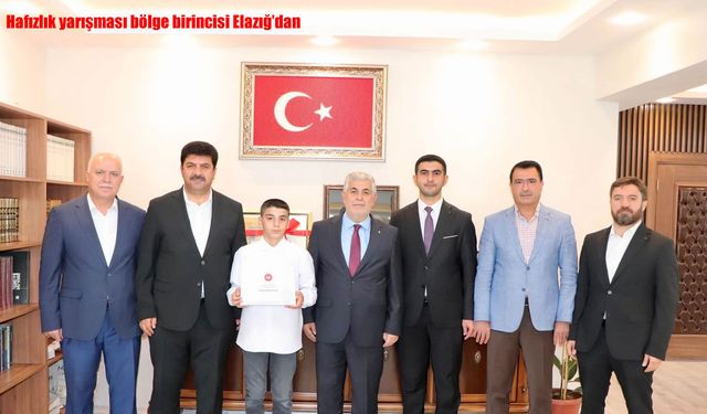 Hafızlık yarışması bölge birincisi Elazığ’dan
