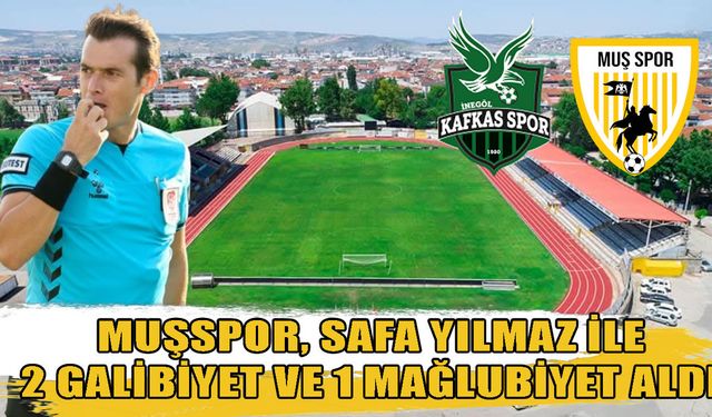 Safa Yılmaz, 4. kez Muşspor maçında düdük çalacak