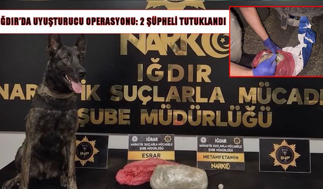 Doğubayazıt’tan Iğdır’a uyuşturucu sevkiyatına operasyon