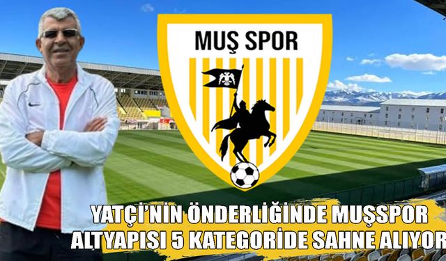 Muşspor’un gençleri sahaya çıkıyor