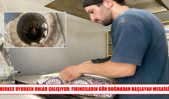 Patnos’ta sıcak ekmek için mesai gün doğmadan başlıyor