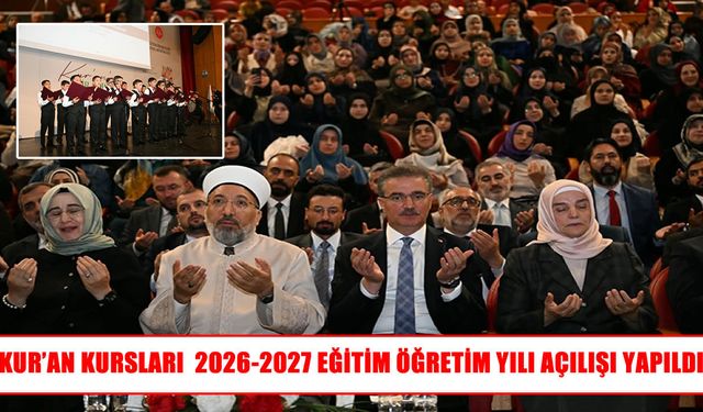Kur’an kurslarında yeni eğitim yılı Erzurum’da başladı