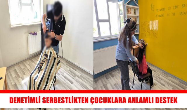 Hakkâri’de çocukların yüzünü güldüren sosyal sorumluluk çalışması