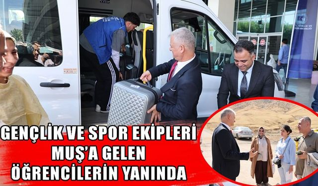 Muş’ta üniversite öğrencilerine sıcak karşılama