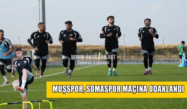 Muşspor’da Soma mesaisi başladı