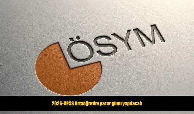 KPSS Ortaöğretim için geri sayım başladı