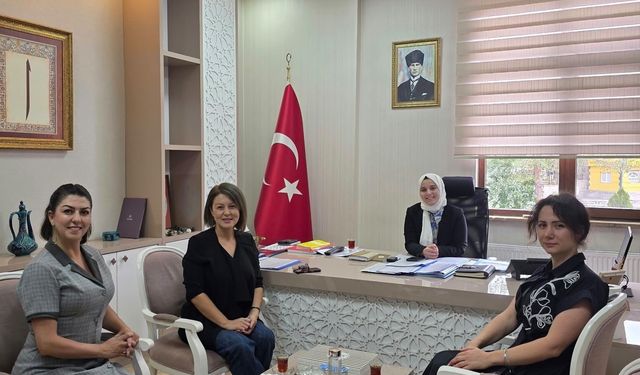 VİMEP Erzurum’dan Vali Yardımcısı Didem Dinç Özay’a ziyaret