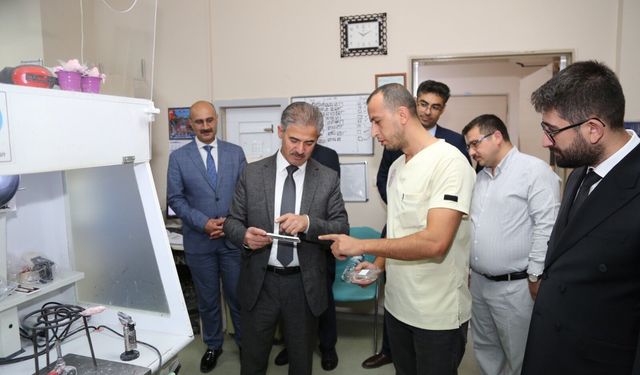 Erzurum İl Sağlık Müdürü Meral, Ağız ve Diş Sağlığı Merkezi’ni ziyaret etti
