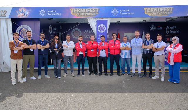Atatürk Üniversitesi, TEKNOFEST Güneydoğu’da yerini aldı