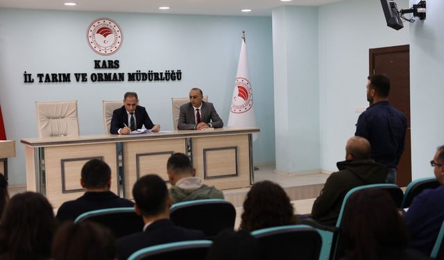 Kars Tarım ve Orman Müdürlüğü’ne 44 yeni personel