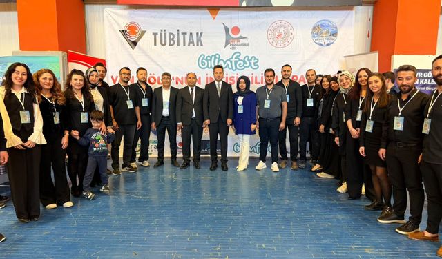 Erciş'te öğretmen çiftin öncülüğünde genç zihinler bilimle parladı