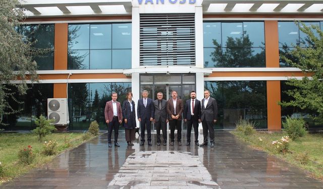 İş dünyasının temsilcilerinden Van OSB'ye ziyaret