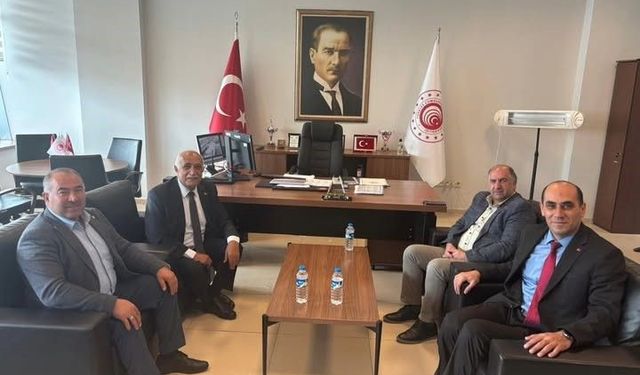 AK Parti Çıldır teşkilatından Gümrük Müdürü Oğul'a hayırlı olsun ziyareti