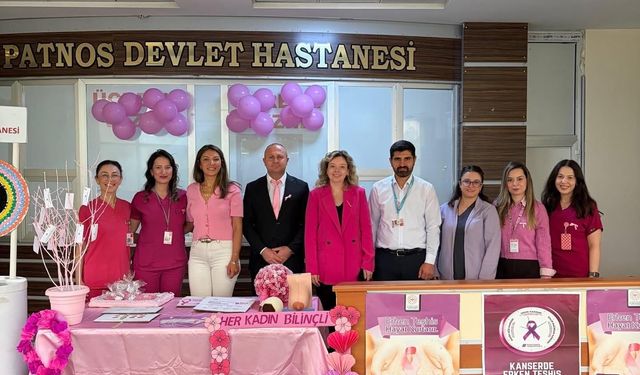Patnos Devlet Hastanesi’nde farkındalık etkinliği