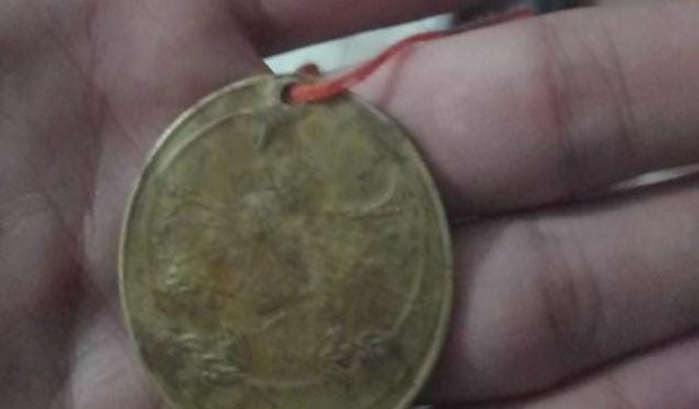 Erzurum’da Asker Saçaklı’ya ait İstiklal Madalyası ortaya çıktı