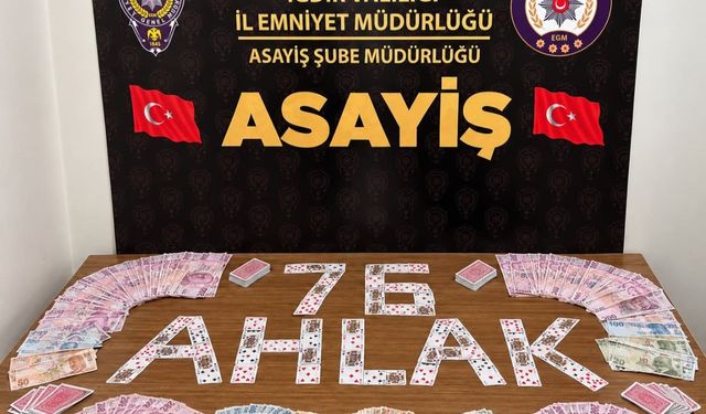 Iğdır’da kumar ve fuhuş operasyonları: 5 yabancı uyruklu kadın sınır dışı edildi