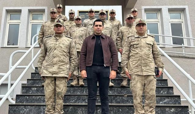 Kemah Kaymakamı Tutay’dan Alp Jandarma Karakolu’na ziyaret