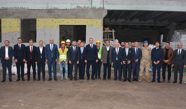 Vali Bozkurt, Patnos Seyir Tepesi’ni İnceledi